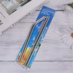 شفاطات مياه ستانلس ستيل قابلة لإعادة الاستخدام (Stainless Steel Straws)