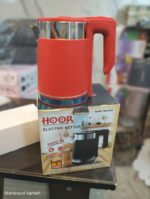 ⁦غلاية مياه كهربائية Hoor ستانلس ستيل (Hoor Electric Kettle)⁩ - الصورة ⁦2⁩