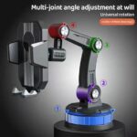 حامل هاتف للسيارة ذكي ذو مفاصل متعددة (Multi-Joint Car Phone Holder) أو يُعرف بـ حامل هاتف هيدروليكي/ميكانيكي ممتد.