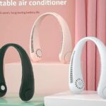 مروحة رقبة محمولة بدون شفرات (Bladeless Portable Neck Fan)