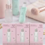 جهاز سكرابر التراسونيك لتنظيف وتقشير البشرة بالاهتزاز من ماركة MUYE - موديل 8815 (MUYE 8815 Ultrasonic Skin Scrubber / Facial Cleansing & Moisturizing Device).