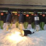 مصباح التخييم والرحلات اللاسلكي القابل للشحن بمدخل Type-C - موديل T01 (Type-C Rechargeable Retro LED Camping Bulb - Model T01).
