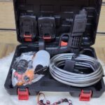 مسدس غسيل السيارات والحدائق اللاسلكي عالي الضغط مع بطاريتين ليثيوم (Cordless High-Pressure Car Washer Spray Gun with Dual Batteries).