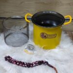 حلة (قدر) قلاية عميقة متعددة الاستخدامات مع مصفاة شبكية وغطاء زجاجي (Deep Frying Pot with Strainer Basket & Glass Lid).