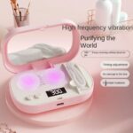 جهاز تنظيف العدسات اللاصقة الأوتوماتيكي بالموجات فوق الصوتية والأشعة فوق البنفسجية (Ultrasonic Contact Lens Cleaner Machine with UV Light).