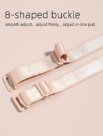 ⁦مشبك على شكل رقم 8 (8-shaped buckle) مع أحزمة قابلة للتعديل.⁩ - الصورة ⁦2⁩
