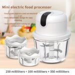 ⁦محضرة طعام كهربائية (Electric Food Chopper) ذات تصميم مطور.⁩ - الصورة ⁦3⁩