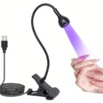 مصباح UV LED لتجفيف طلاء الأظافر بمشبك تثبيت USB