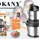 كبة ومفرمة سوكاني الكهربائية 4 لتر ستانلس ستيل – موديل SK-7028N
