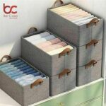⁦منظم ملابس قابل للطي للأدراج والخزائن⁩ - الصورة ⁦7⁩