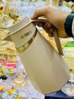 ⁦ترمس حفظ حرارة BESTGOLD بتصميم فاخر – أخضر مع لمسات ذهبية⁩ - الصورة ⁦5⁩