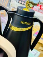 ⁦ترمس حفظ حرارة BESTGOLD بتصميم فاخر – أخضر مع لمسات ذهبية⁩ - الصورة ⁦6⁩