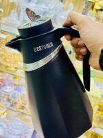 ⁦ترمس حفظ حرارة BESTGOLD بتصميم فاخر – أخضر مع لمسات ذهبية⁩ - الصورة ⁦7⁩