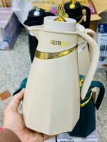 ⁦ترمس حفظ حرارة BESTGOLD بتصميم فاخر – أخضر مع لمسات ذهبية⁩ - الصورة ⁦9⁩