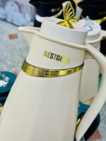 ⁦ترمس حفظ حرارة BESTGOLD بتصميم فاخر – أخضر مع لمسات ذهبية⁩ - الصورة ⁦11⁩