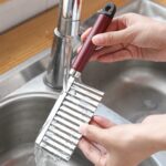قطاعة بطاطس مموجة استانلس