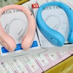 مروحة رقبة محمولة قابلة للشحن USB – Hands-Free Neck Fan