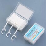 عيدان تنظيف الأسنان بالخيط الطبي (Dental Floss Toothpicks / Dental Flossers).