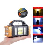 ⁦كشاف يدوي قوي / كشاف طوارئ وتخييم متعدد الإضاءة (Multi-Functional LED Searchlight / Camping Flashlight).⁩ - الصورة ⁦5⁩