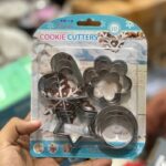 قوالب تقطيع البسكويت والكوكيز المعدنية (Stainless Steel Cookie Cutters Set).