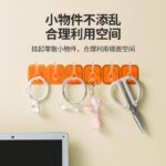 خطافات لاصقة شفافة متعددة الاستخدامات – طقم 6 قطع