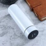 مطارة مياه ذكية من الستانلس ستيل مع شاشة LED لعرض درجة الحرارة (Smart LED Temperature Display Vacuum Flask).