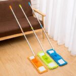 ممسحة أرضيات مسطحة بشراشيب من المايكروفايبر (Microfiber Dust Mop with Fringe).