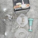 محضرة الطعام اليدوية متعددة الوظائف ذات الضغط العلوي (Multi-Function Hand-Pushing Food Processor & Vegetable Grater) بسعة 2 لتر.