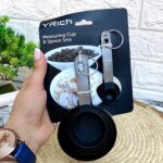 مجموعة أكواب وملاعق القياس المعيارية - ماركة YRICH (Measuring Cup & Spoon Sets).