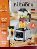 ⁦خلاط كهربائي ثقيل متعدد الاستخدامات مع مطحنة / وعاء إضافي (Heavy-Duty Commercial/Home Blender with Grinder Jar).⁩ - الصورة ⁦2⁩