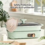 ⁦مقلاة كهربائية متعددة الاستخدامات وقابلة للفصل - مثالية لمختلف الأطعمة (Detachable Multiple Electric Pan / Multifunctional Electric Hot Pot).⁩ - الصورة ⁦5⁩