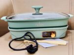 ⁦مقلاة كهربائية متعددة الاستخدامات وقابلة للفصل - مثالية لمختلف الأطعمة (Detachable Multiple Electric Pan / Multifunctional Electric Hot Pot).⁩ - الصورة ⁦7⁩