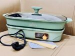 ⁦مقلاة كهربائية متعددة الاستخدامات وقابلة للفصل - مثالية لمختلف الأطعمة (Detachable Multiple Electric Pan / Multifunctional Electric Hot Pot).⁩ - الصورة ⁦12⁩