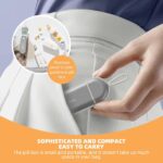 ⁦منظم أدوية وحبوب محمول بثلاثة أقسام مع حبل تعليق (Portable 3-Compartment Pill Organizer Box with Lanyard).⁩ - الصورة ⁦3⁩
