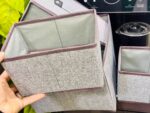 ⁦وحدات أدراج قماشية لتنظيم وترتيب الخزائن.⁩ - الصورة ⁦8⁩