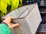 ⁦وحدات أدراج قماشية لتنظيم وترتيب الخزائن.⁩ - الصورة ⁦9⁩