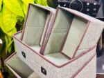 ⁦وحدات أدراج قماشية لتنظيم وترتيب الخزائن.⁩ - الصورة ⁦12⁩