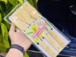 ⁦طقم أدوات مطبخ من البامبو الطبيعي (Bamboo Kitchen Tools).⁩ - الصورة ⁦8⁩