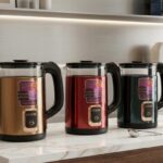 غلاية ومحضرة شاي وقهوة كهربائية زجاجية بسعة كبيرة - ماركة هور (HOOR Electric Glass Kettle & Tea/Coffee Maker).